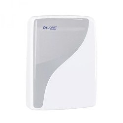 Adagoló hajtogatott kéztörlőhöz műanyag fehér Slim Identity Lucart_892986 Adagolók, tárolók, készülékek Lucart