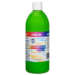 Tempera 500ml, Nebulo világoszöld Tempera Nebulo