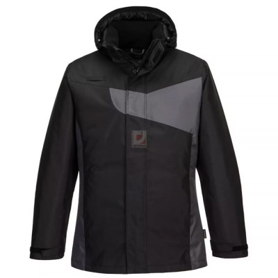 Télikabát M-es Portwest_PW260 fekete/szürke