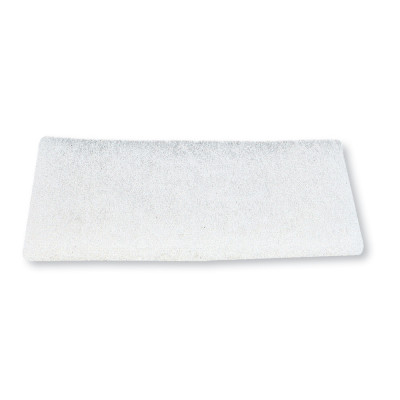 Súroló pad lap 25 x 12 cm fehér