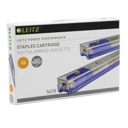 Tűzőkapocs patron K6 (kék) LEITZ Kapocs és adagoló Leitz