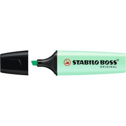 Szövegkiemelő 2-5mm, vágott hegyű, STABILO Boss original Pastel menta Szövegkiemelő Stabilo