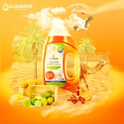 Öblítő koncentrátum 1,5 liter Cleanne_Környezetbarát Marokkó varázsa Öblítők Cleanne