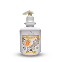 Folyékony krémszappan és tusfürdő 470 g Cleanne_Narancsos Szappanok, folyékony szappanok Cleanne