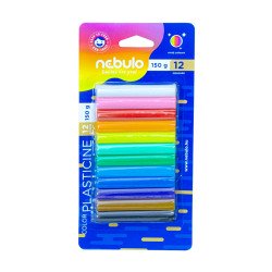 Gyurmakészlet 150g. Nebulo 12 klf. szín Gyurma és kelléke Nebulo