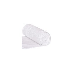 Szemeteszsák zárószalagos 70 liter 64 x 70 cm 15 db/tekercs újrahasznosított Mazzini_fehér Szemeteszsák Mazzini