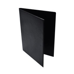 Villámzáras mappa A5, PP Bluering®, fekete Villámzáras mappa Bluering