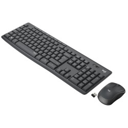 Billentyűzet+egér vezeték nélküli Silent HUN fehér Logitech MK295 Billentyűzet + Egér Logitech