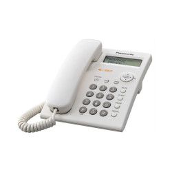 Telefonkészülék PANASONIC KX-TSC11HGW (vezetékes) fehér Fax - telefon Panasonic