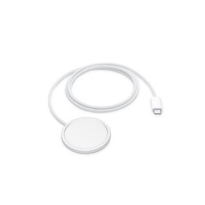 Töltő APPLE MagSafe (Type-C, gyorstöltő, wireless, MagSafe, 100cm) fehér