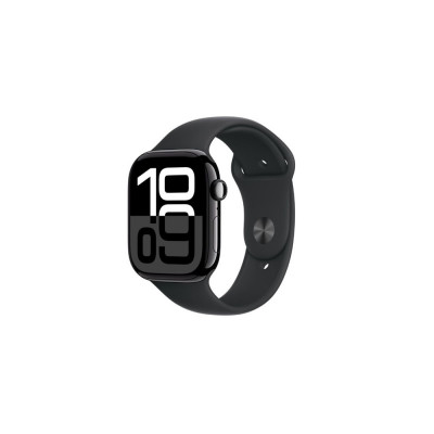 Okosóra APPLE Watch S10 Cellular 46mm Jet Black Alu Case with Black Sport Band - M/L