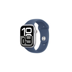 Okosóra APPLE Watch S10 Cellular 46mm Silver Alu Case with Denim Sport Band - S/M Okosóra Apple