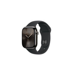 Okosóra APPLE Watch S10 Cellular 42mm Slate titanium Case with Black Sport Band - S/M Okosóra Apple