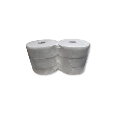 Toalettpapír 2 rétegű közületi átmérő: 26 cm 100 % cellulóz 210 m/tekercs 6 tekercs/karton Bluering® hófehér