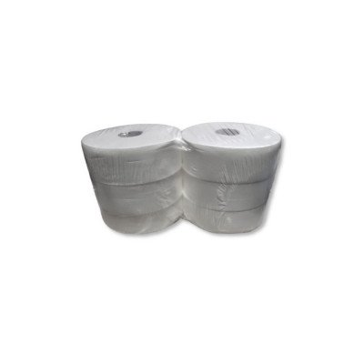 Toalettpapír 2 rétegű közületi átmérő: 26 cm 100 % cellulóz 210 m/tekercs 6 tekercs/karton Bluering® hófehér