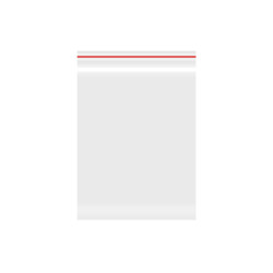 Simítózáras tasak 8x12cm, 100 db/csomag, Bluering® Simítózáras tasak Bluering