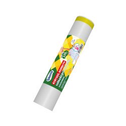 Szemeteszsák zárószalagos 120 liter 60 x 100 cm 10 db/tekercs Glossy átlásztó Szemeteszsák Glossy