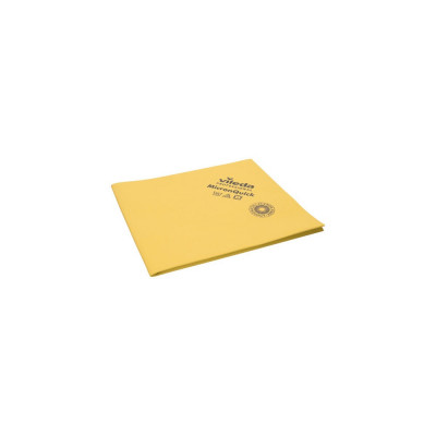 Törlőkendő mikroszálas préselt 38 x 40 cm MicronQuick Vileda sárga_170634