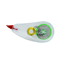 Hibajavító roller 5mmx8m eldobható Compact áttetsző test Bluering® Hibajavító roller Bluering