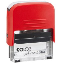 Bélyegző C30 Colop piros ház/fekete párna Bélyegző és kelléke Colop