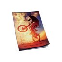 Füzet A4, 40lap, kockás 80g. Connect Matt + UV lakk borító,