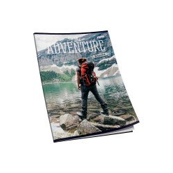 Füzet A4, 40lap, kockás 80g. Connect Matt + UV lakk borító, Iskolai füzet Connect