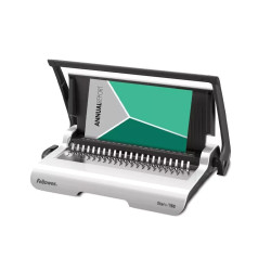 Spirálozógép, műanyag spirálkötéshez, manuális, 150lap, Fellowes® Star+ Spirálozógép Fellowes