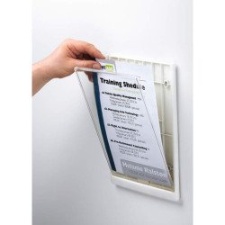 Irányítótábla, 210x297mm, Durable fehér Vizuál, irányító tábla Durable