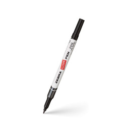 Alkoholos marker 1,5 mm, kúpos Zebra Name Pen Fine írásszín fekete Permanent marker Zebra