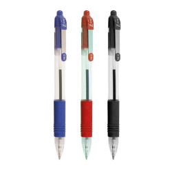 Golyóstoll 1 mm, Zebra Z-Grip, kék Golyóstoll Zebra