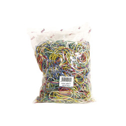 Gumigyűrű 30-120mm, 1,6mm, színes 1kg/csomag, Gumigyűrű Fornax