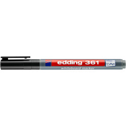 Táblamarker 1mm, kerek Edding 361 piros Táblamarker EDDING