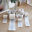 Hőpapír 57 mm széles, 27fm hosszú, cséve 12mm, 10 tekercs/csomag, ( 57/50 ) BPA mentes Bluering®