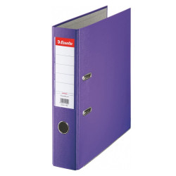 Iratrendező A4, 7,5cm, PP élvédő sínnel, Esselte Standard Vivida lila Iratrendező Esselte