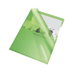 Genotherm `L` A4, 150 micron víztiszta felület Esselte Luxus zöld L genotherm Esselte