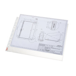 Genotherm lefűzhető, A3, 85 micron, narancsos felület, fekvő, Esselte 10 db/csom Lefűzhető genotherm Esselte