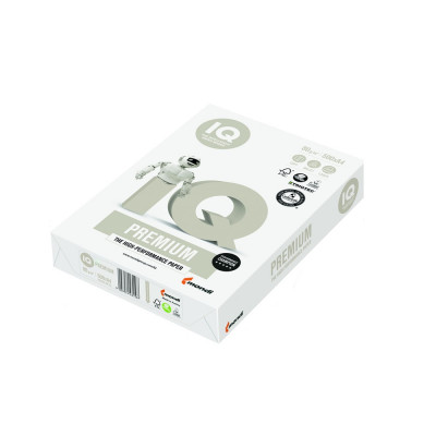 Másolópapír A4, 80g, IQ Premium 500ív/csomag