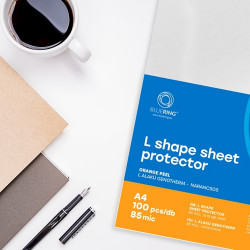 Genotherm `L` A4, 85 micron narancsos Bluering® 100 db/csomag,