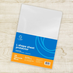 Genotherm `L` A4, 85 micron narancsos Bluering® 100 db/csomag, L genotherm Bluering