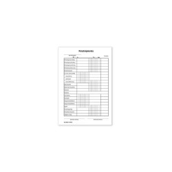 Pénztárjelentés A5, 25x2lapos B.KISKER.104 Bluering® Pénzügy Bluering