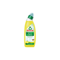 WC tisztító gél 750 ml Frosch Citromos Toalett tisztító, WC illatosító Frosch
