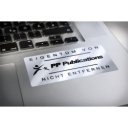 Etikett címke, 25,4 x10mm, ipari poliészter, 189 címke/ív, 20 ív/doboz, Avery ezüst