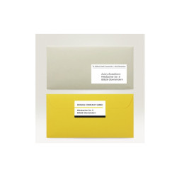 Etikett címke, 97x42,3mm, univerzális, 65 lap, 12 címke/lap Avery, fehér Etikett - címke Avery