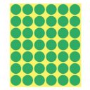 Etikett címke, o18mm, jelölésre, 24 címke/ív, 44 ív/doboz, Avery zöld