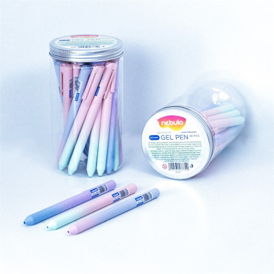 Zseléstoll, 0,5mm vegyes test szín, gradiens minták 30db/doboz Nebuló írásszín kék