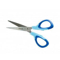 Olló 25cm, hegyes, ergonomikus, iskolai, Nebulo Ollók, kések Nebulo