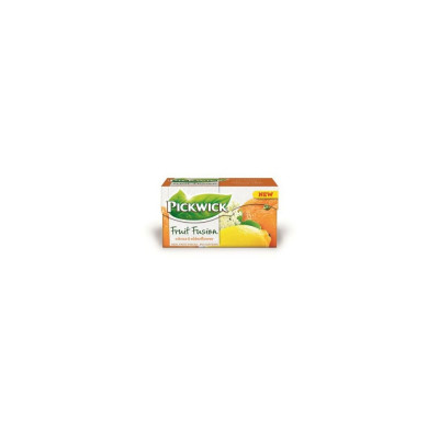 Gyümölcs tea 20x2 g Pickwick Fruit fusion SÁRGA citrom, narancs, mangó, gyömbér-citrom és bodzavirággal