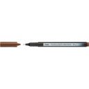 Rostirón, tűfilc 0,4mm, Pentel Pointliner dióbarna