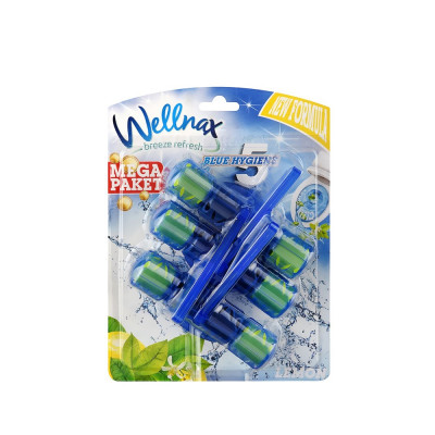 WC illatosító 3 x 50 g Wellnax Water Lemon
