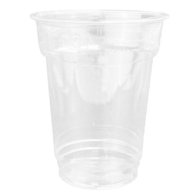 Pohár 2 dl Shaker PET50 db/csomag víztiszta